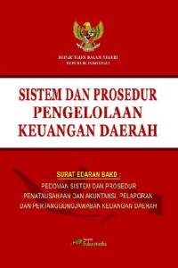 Sistem dan Prosedur Pengelolaan Keuangan Daerah