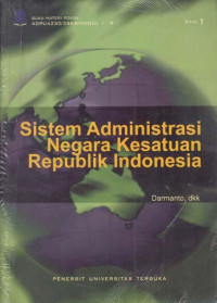 Sistem Administrasi Negara Kesatuan Republik Indonesia