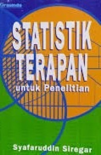 Statistik terapan untuk penelitian