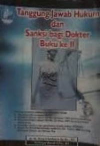 Tanggung jawab Hakim dan Sanksi bagi Dokter Buku Ke-II