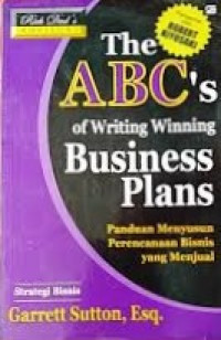 The ABC's of writing winning Business Plans