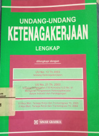 Undang- undang Ketenagakerjaan