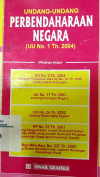 Undang-undang perbendaharaan negara
