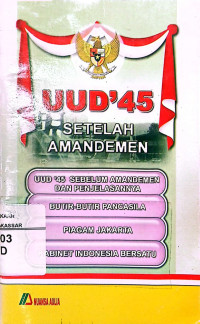 UUD 45 Setelah Amandemen